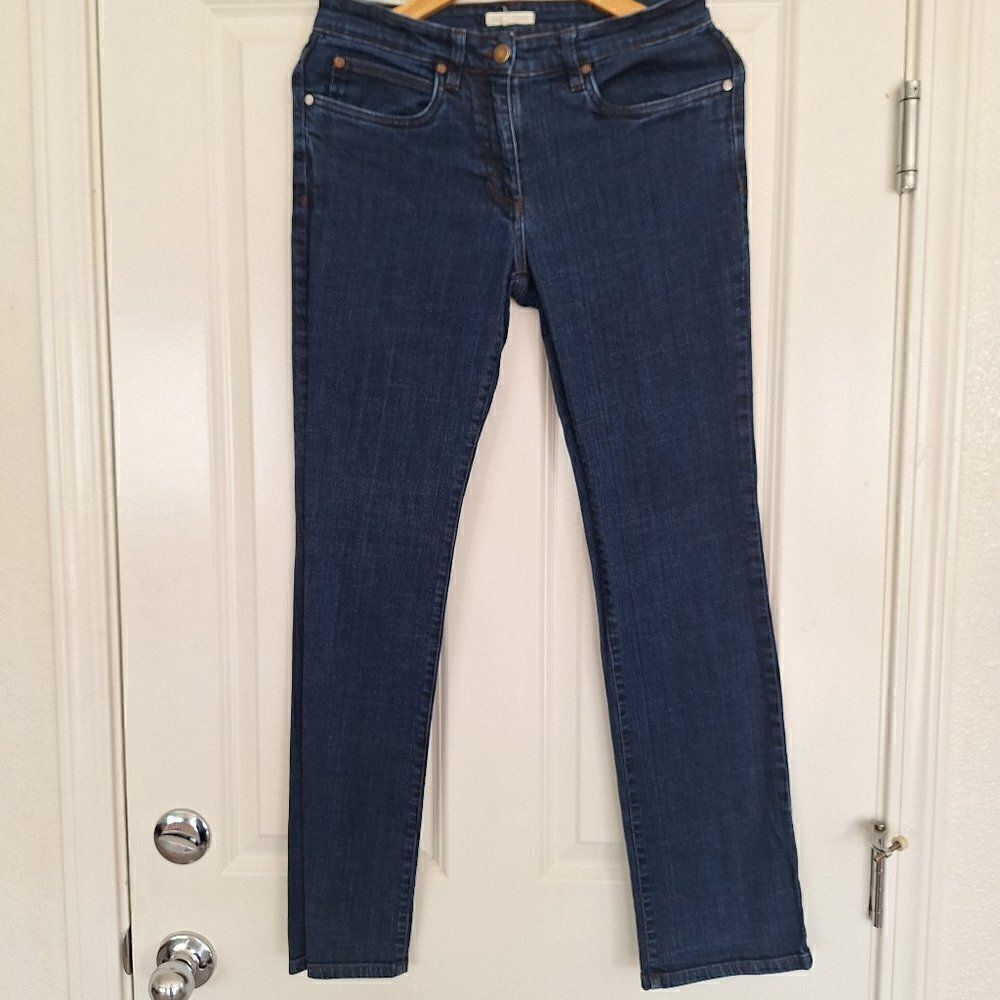 Eileen Fisher straight leg jeans women's size 6